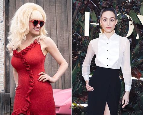 emmy rossum nip|Inside Emmy Rossum's Shocking Angelyne Transformation .